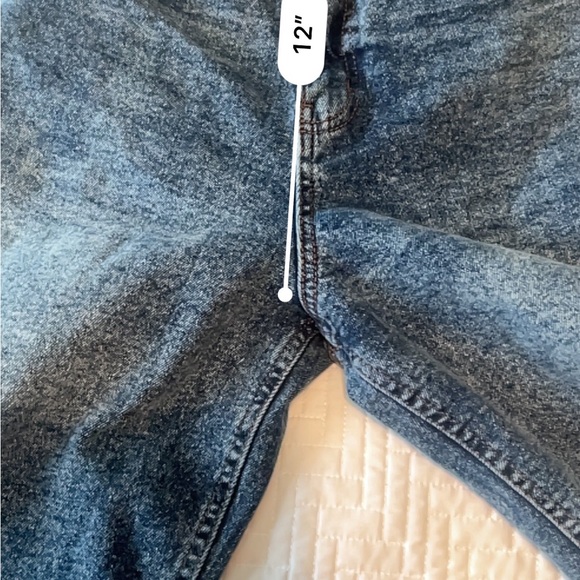 Ardene Blue Straight Leg Jeans with Vintage Wash, Size 9 - Picture 6 of 6